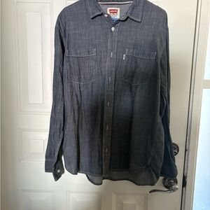 Levi's Blue Denim Shirt